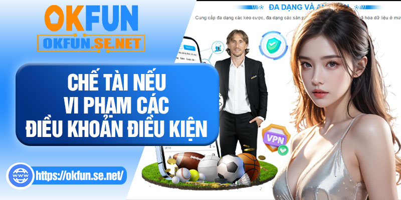 Chế Tài Nếu Vi Phạm Các Điều Khoản Điều Kiện